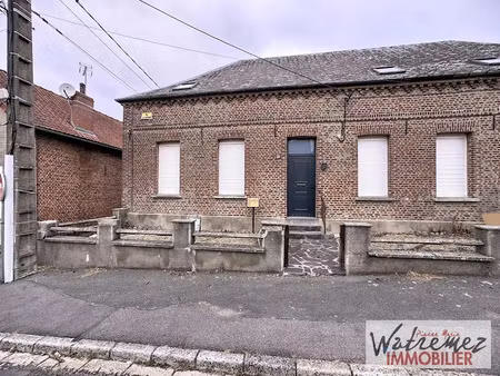 vente maison 4 pièces 77 m² à busigny (59137)  69 900 €