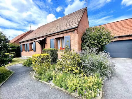 plain pied d'environ 125 m2  4 chambres  garage  parking  jardin