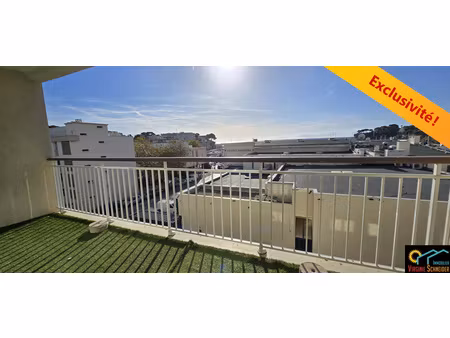 appartement 46m²- 2 pieces terrasse cave