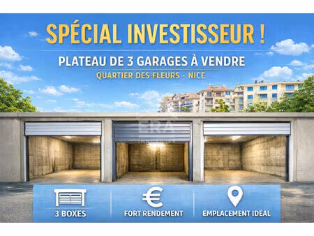 parking / box 3 pièces 40 m² à vendre / acheter nice 06000 ? | era immobilier