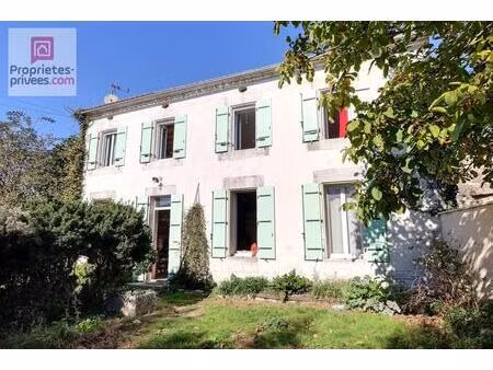 achat maison 5 pièces 130m² st just luzac 17320