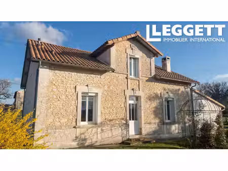 achat maison 6 pièces 152m² bonnes 16390