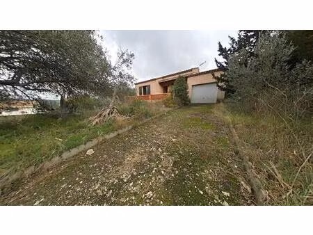 maison cruzy 3 pièce(s) 66 m2 - garage - jardin 600 m²