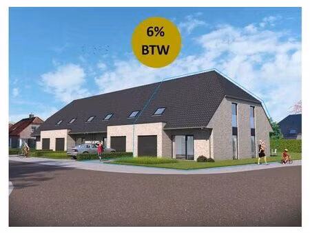 halfopen 3-slpkr nieuwbouwwoning vlakbij centrum brugge (lot 1)