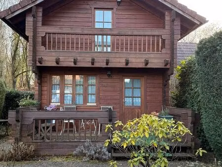 châlet 3 pièces meublé à vendre à réau parc du plessis picard