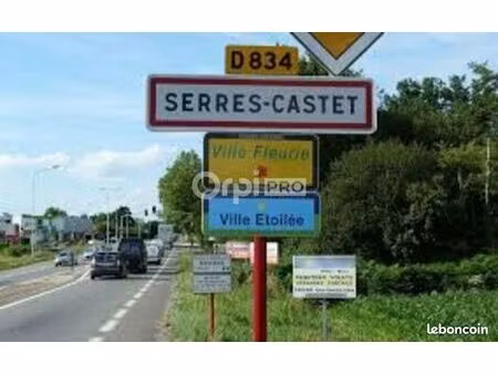 terrain 300 m² serres castet