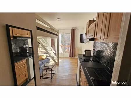 studio 18m² - meublé avec balcon - faubourg maché