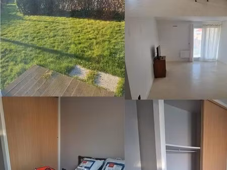 appartement en résidence senior avec jardin