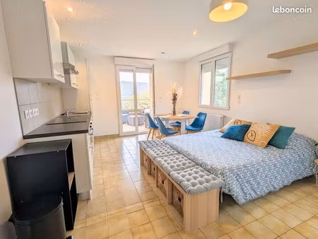 studio 24m² neuf et lumineux avec terrasse