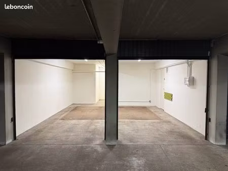 garage double box boulevard des belges