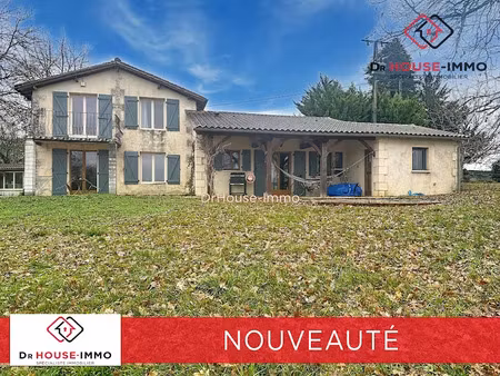 vente maison 5 pièces 126 m² à bourdeilles (24310)  221 000 €