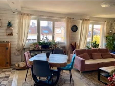 appartement t4 lumineux avec balcon-terrasse et jardin