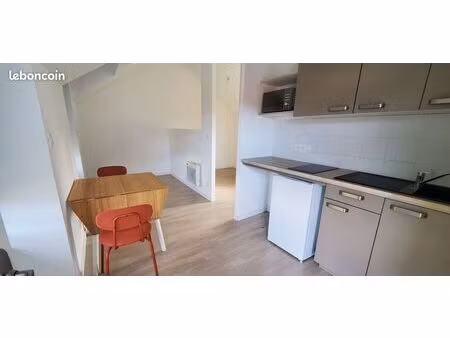 appartement studio t1 bis meublé quartier longchamp / facultés petit port / rue léon jost