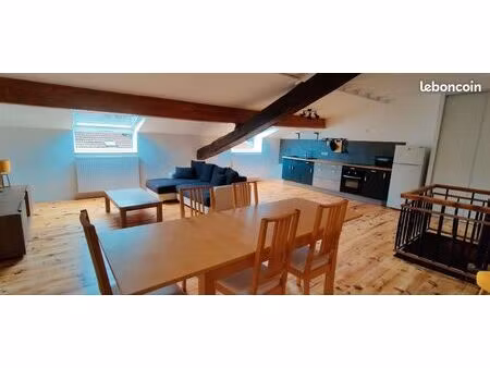 appartement t3 80m2 - meublé