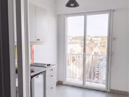 joli studio 22m2 tours avec balcon