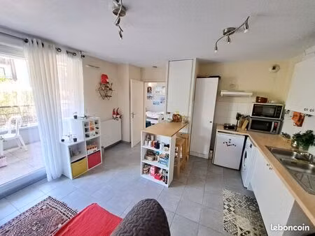 location 2 pièces meublé 38m² montaudran  entièrement rénové