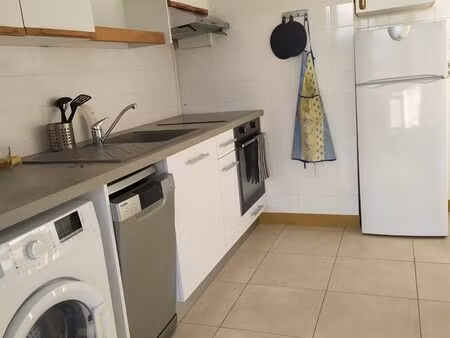 t2 meuble 55 m2 + garage + verandas (12 m2)