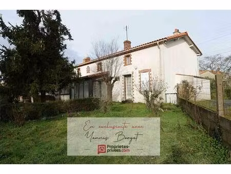 maison de village à rénover à chavagnes-en-paillers (85250) - terrain de 1 300 m²