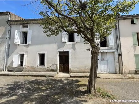 maison de village avec grand jardin - charme et potentiel