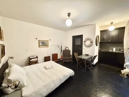 gemeubelde instapklare studio op eerste verdieping in antwerpen-zuid