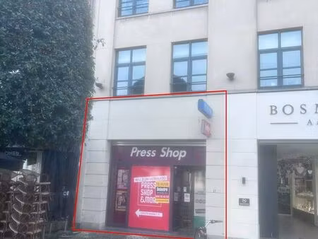 handelsruimte te huur op toplocatie – grote markt aalst