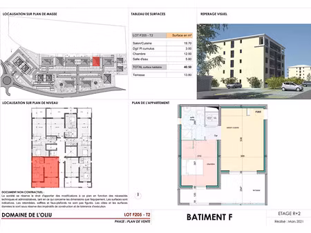 vente appartement lucciana 20290 - - surface privée