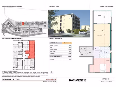 vente appartement lucciana 20290 - - surface privée