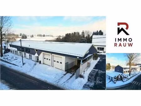 surface commerciale à vendre à klöppelsgasse  büllingen 12 bullange (vbd75834)