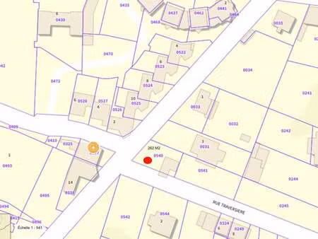 vente terrain à sainte-marie (35600) : à vendre / 262m² sainte-marie