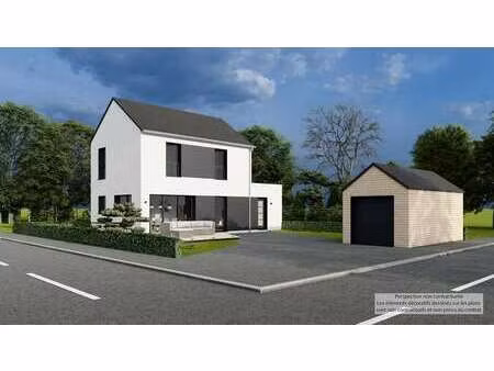 vente maison à saint-aubin-des-landes (35500) : à vendre / 90m² saint-aubin-des-landes