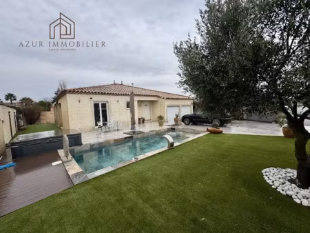 vente maison 5 pièces 142 m² à sauvian (34410)  579 000 €