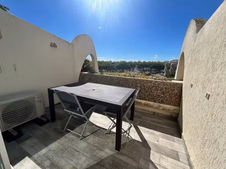 vente appartement 21 m² à le grau-du-roi (30240)  122 000 €