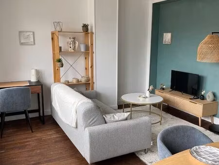 appartement meublé t2 – 51 m² – centre-ville brest / place de la liberté