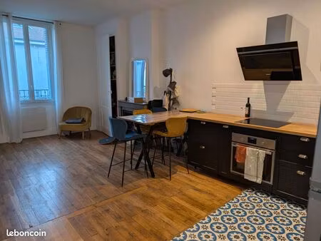 à louer – t2 lumineux et charmant à montchat (lyon 3e)