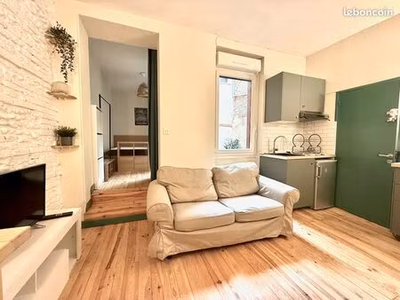 charmant t1 bis meublé proche universités - toulouse - capitole - compans