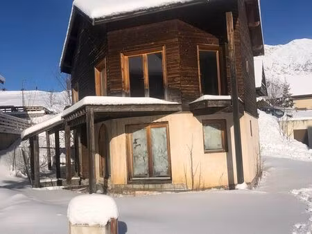 chalet 160 m2- réallon station | bord des pistes - en construction