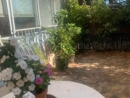 studio rez-de-chaussée de jardin