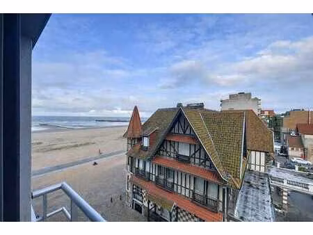 appartement avec vue latérale sur la mer à nieuport