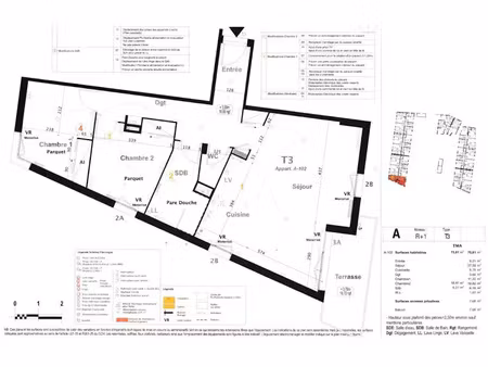 vente appartement 3 pièces 75.8 m² à aytre (17440)  249 600 €
