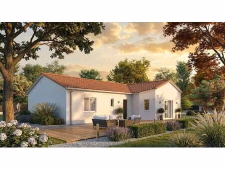 terrain avec maison neuve à vendre