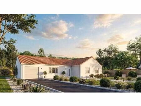 terrain avec maison neuve à vendre