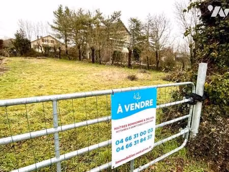 terrain constructible à vendre