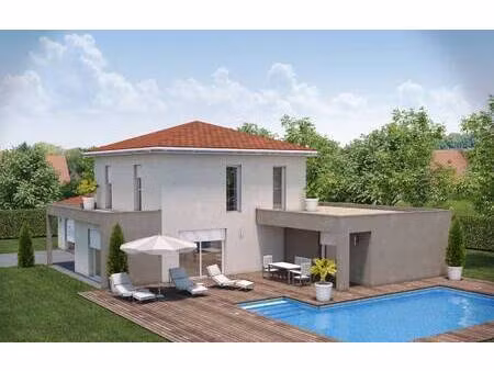 terrain avec maison neuve à vendre