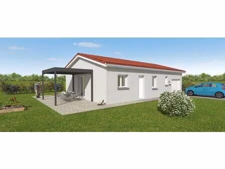 terrain avec maison neuve à vendre