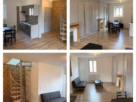 appartement meublé 40 mètres carré type duplex secteur saint acheul
