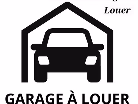 chercher garage à louer