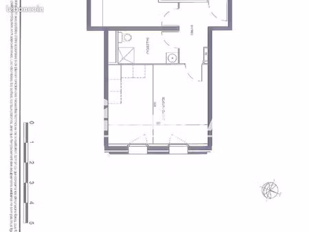 appartement 2 pièces 42 m²