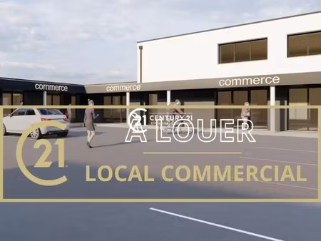 nord de caen - a louer - local commercial neuf d'environ 196 m²