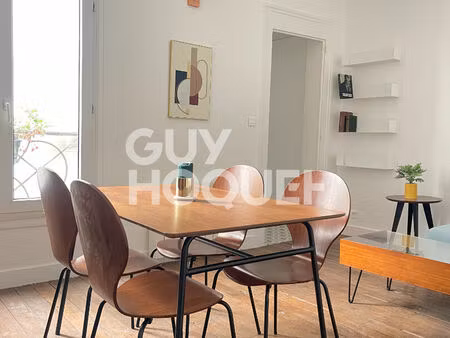 2 pièces meublé - rue de l'échiquier