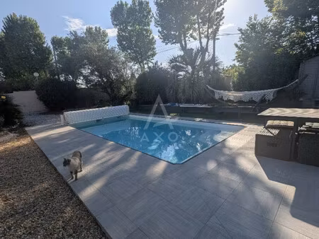 vente maison moussan  117m² 5 pièces 330 000€ avec piscine